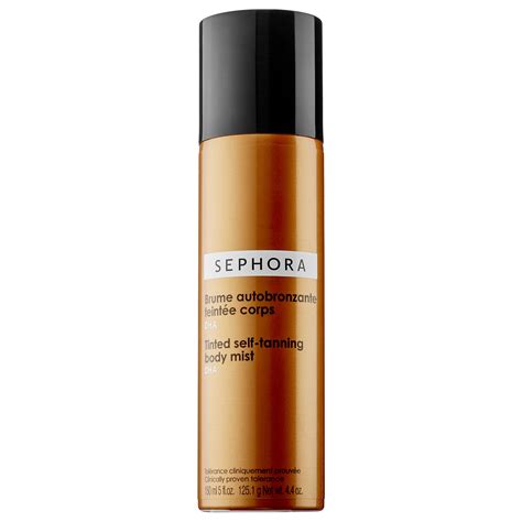 sephora self tanning body mist.